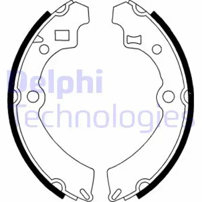 DELPHI LS1586 Fren Pabucu Arka Suzukı Samurai. Sj413 11/87 08/98 5320283310