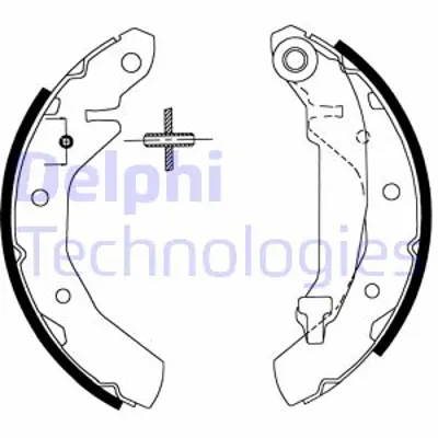 DELPHI LS1822 Fren Pabucu Arka Daewoo Tıco 94>08/99 S5320070800