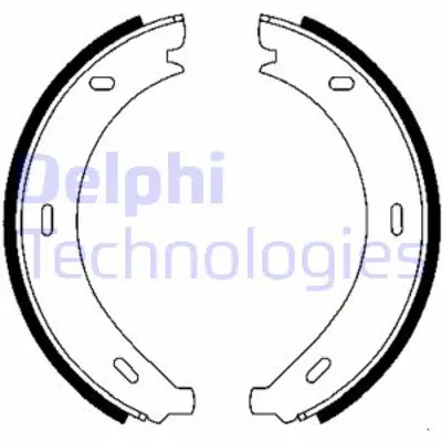 DELPHI LS1902 Fren Pabucu El Frenı  V200 V220 V230 V280 Vıto 1995 > A6384200020