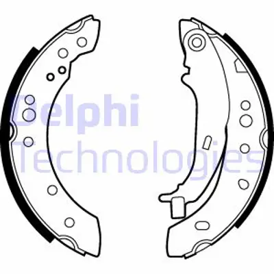 DELPHI LS2013 Fren Pabucu Arka Mıtsubıshı Colt 06/04 MN186120