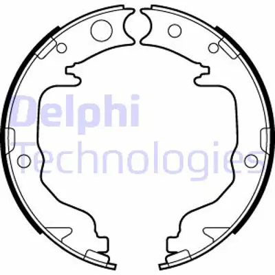 DELPHI LS2026 Fren Pabucu El Frenı  C4 Aırcross  Avenger Calıber  Compass Patrıot  Asx  4008 09/2006 > 1606295280 4800A041 5191215AB