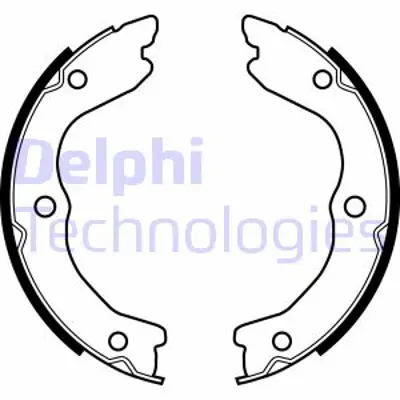 DELPHI LS2038 Fren Pabucu El Freni Nıssan X-Trail 01 43053SWW004 D40608H725