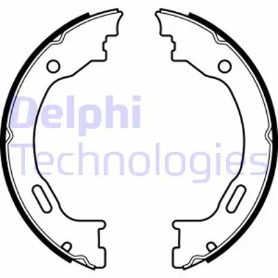 DELPHI LS2077 Fren Pabucu El Frenı    300 C  Thema 09/2004 > K68020626AC