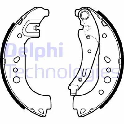 DELPHI LS2109 Fren Pabucu Arka Renault Twıngo 03/14> 440609081R