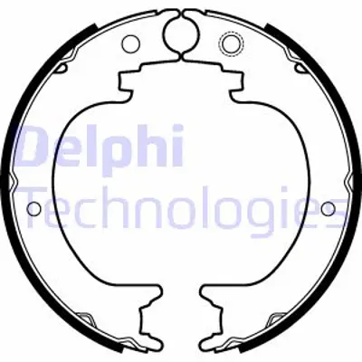 DELPHI LS2121 Fren Pabucu Arka Subaru Trıbeca 01/05> 26694XA01A 4659048040