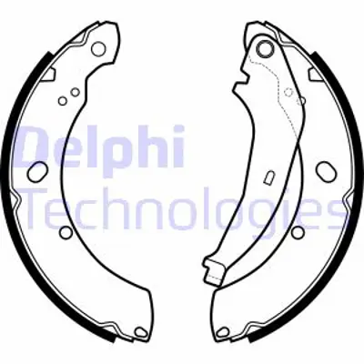 DELPHI LS2136 Fren Pabucu - Chrysler Pt Cruıser 09/01> 6RU698525A