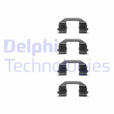 DELPHI LX0255 Fren Balata Montaj Takımı On Honda Accord Prelude / Rover 618 620 01/92> 