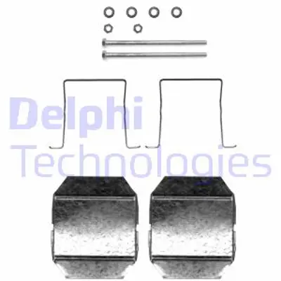 DELPHI LX0338 Fren Balata Montaj Takımı Arka Cıtroen C5 05/01 