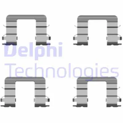 DELPHI LX0416 Fren Balata Montaj Takımı On Hyundaı I10 / Kıa Pıcanto 04/04> 