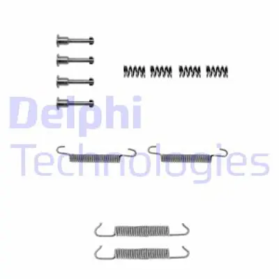 DELPHI LY1042 Fren Pabuc Montaj Takımı Arka Bmw 318 325 330 335 518 520 523 524 525 528 530 535 540 34419064497