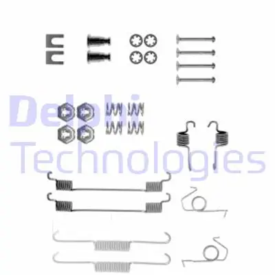 DELPHI LY1045 Fren Pabuc Montaj Takımı Arka Ford Fıesta 08/83>04/89 