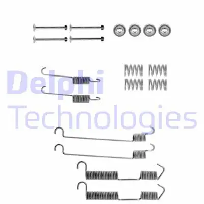 DELPHI LY1054 Fren Pabuc Montaj Takımı Arka Bmw 316 318 320 324 08/77>10/93 34211154448