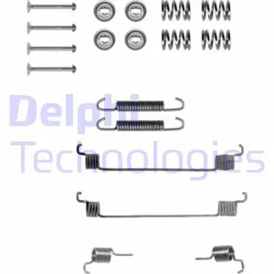 DELPHI LY1061 Arka Fren Pabuç Montaj Yay Takımı Dacıa Logan. Sandero / Fıat 500. Panda. Punto 430862 7701205756 77362611