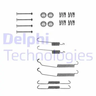 DELPHI LY1102 Fren Pabuc Montaj Takımı Arka    205 309  11 19 5 9 Clıo Clıo Van Express Extra Rapıd 1981 > 7701201823