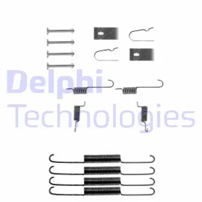 DELPHI LY1114 Fren Pabuc Montaj Takımı Arka Mazda 626 01/87>07/91 