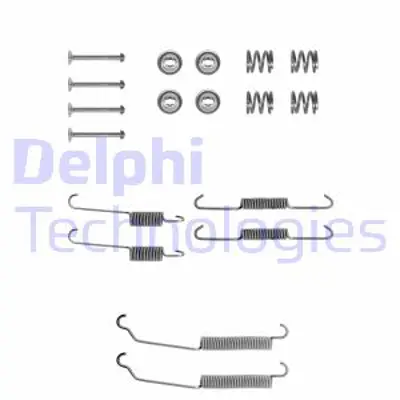 DELPHI LY1129 Fren Pabuc Montaj Takımı Arka Cıtroen Xsara Zx / Peugeot 205 205 Van 306 306 Van 309 03/83> 430853 95658571