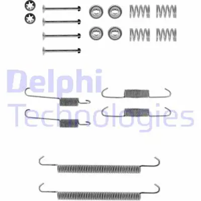 DELPHI LY1132 Fren Pabuc Montaj Takımı Arka Bmw 316 318 320 323 325 04/91> 34219067128