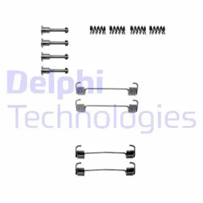 DELPHI LY1163 Fren Pabuc Montaj Takımı Arka Bmw 318 320 323 324 325 M3 02/78>08/92 