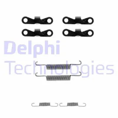 DELPHI LY1201 Fren Pabuc Montaj Takımı Arka Volvo 850 C70 S70 V70 91>11/00 