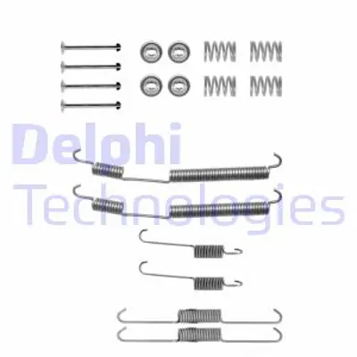 DELPHI LY1228 Fren Pabuc Montaj Takımı Arka Cıtroen Jumper Relay / Fıat Ducato / Peugeot Boxer 02/94> 