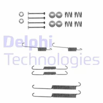 DELPHI LY1229 Fren Pabuc Montaj Takımı Arka Peugeot 106 206 306 03/94> 