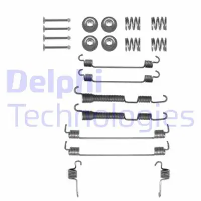 DELPHI LY1270 Fren Pabuc Montaj Takımı Arka Mıtsubıshı Spacestar 06/98>10/06 