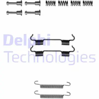 DELPHI LY1297 Fren Pabuc Montaj Takımı Arka Bmw 116d 116ı 118d 118ı 120d 120ı 123d 125ı 130ı 135ı 316 