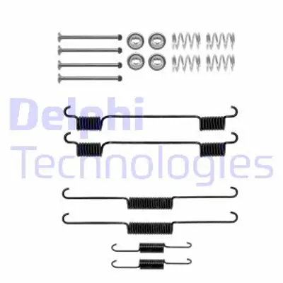 DELPHI LY1313 Fren Pabuc Montaj Takımı Arka Kıa Carnıval Sedona 10/98>05/00 