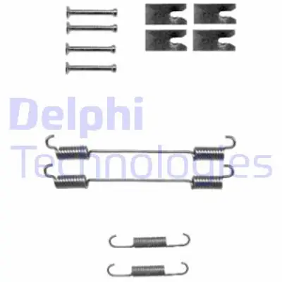 DELPHI LY1346 Fren Pabuc Montaj Takımı Arka      Doblo      Combo 10/2003 > 