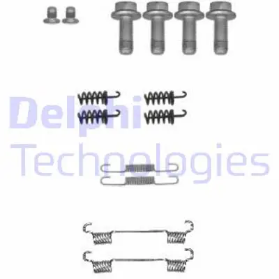 DELPHI LY1396 Fren Pabuc Montaj Takımı Arka Mercedes S-Class >05 >05 