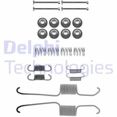 DELPHI LY1403 Fren Pabuç Montaj Takımı Arka Toyota Hi-Ace V Box 06 