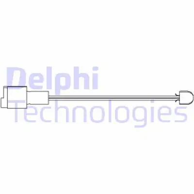 DELPHI LZ0108 Fren Ikaz Kablosu On/Arka Bmw 318 320 323 324 325 518 520 524 525 528 535 628 633 635 34351180782