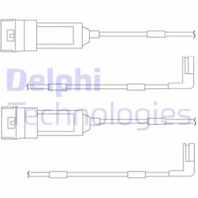 DELPHI LZ0114 Fren Ikaz Kablosu On Opel Astra Kadett 86>01/98 90305918