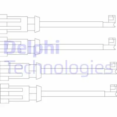 DELPHI LZ0189 Balata Fısı Daıly Iı Iıı 95>07 500054528