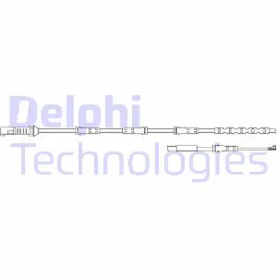 DELPHI LZ0238 Balata Ikaz Kablosu Arka Bmw 5 Serısı 520ı 523ı 528ı 535ı 550ı 520d 2011 34356791963