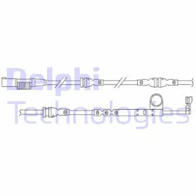 DELPHI LZ0245 Fren Ikaz Kablosu On Land Rover Range Rover Sport 10/09 LR019401