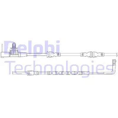 DELPHI LZ0260 Fren Ikaz Kablosu Arka Land Rover Range Rover Iv 08/2012 > LR033295