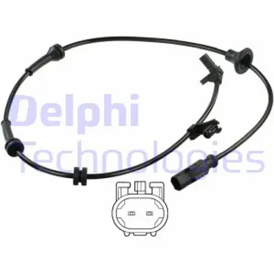 DELPHI SS20343 Abs Hız Sensoru Arka   C1  107  Aygo 06/2005 > 02/2012 4545E2 895440H010