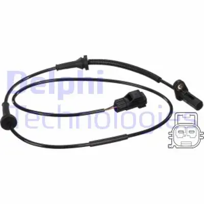 DELPHI SS20489 Abs Hız Sensoru On Volvo Xc90 10/2002 > 8634238