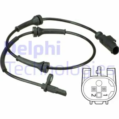 DELPHI SS20540 Abs Hız Sensoru Arka 500 500c  // Ka 10/2008 > 51787099 9S512B572BA