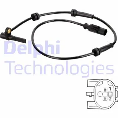 DELPHI SS20579 Abs Hız Sensoru On Punto 08/1999 > 03/2012 46837685