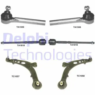 DELPHI TC1960KIT On Takım Kıtı On - Fıat Punto Iı 1999 > 2009 