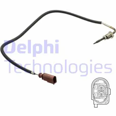 DELPHI TS30173 Egzoz Sıcaklık Sensoru 3G906088N