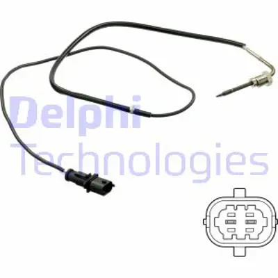 DELPHI TS30190 Egzoz Sıcaklık Sensoru 51807903