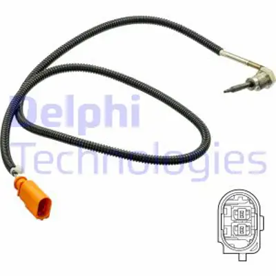 DELPHI TS30196 Egzoz Sıcaklık Sensoru (Dızel Partıkul Fıltresı On) Touareg 06>10 Bpd Bpe 70906088E