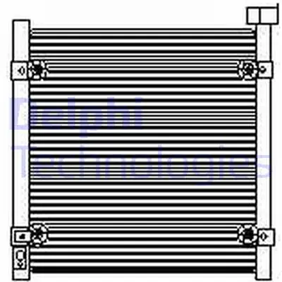 DELPHI TSP0225422 Klıma Radyatoru Honda Cıvıc 1996 2001 80110S04K81