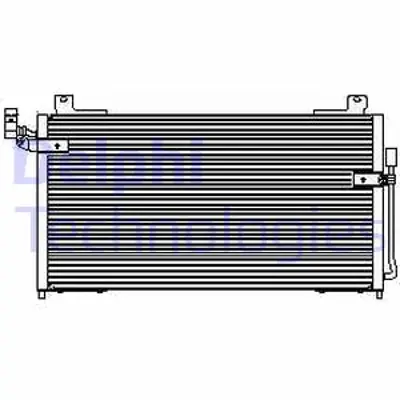 DELPHI TSP0225427 Kondanser - Mazda 323 Petrol - Lantis 99- 09/98 05/04 BK2J61480B