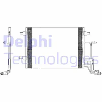 DELPHI TSP0225455 Kondanser - Audı A6 2.5tdı V6 9/97 04/97 05 4B0260403R