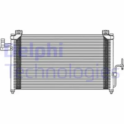 DELPHI TSP0225474 Kondanser - Mazda Premacy 99- 03/99 L4800C100A