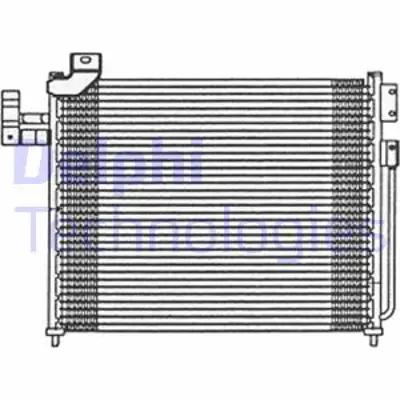 DELPHI TSP0225475 Kondanser - Mazda Premacy 99- 07/00 CB0561480B